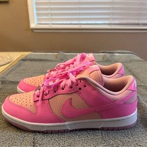 New Custom Nike Pink Low-Top Sneakers